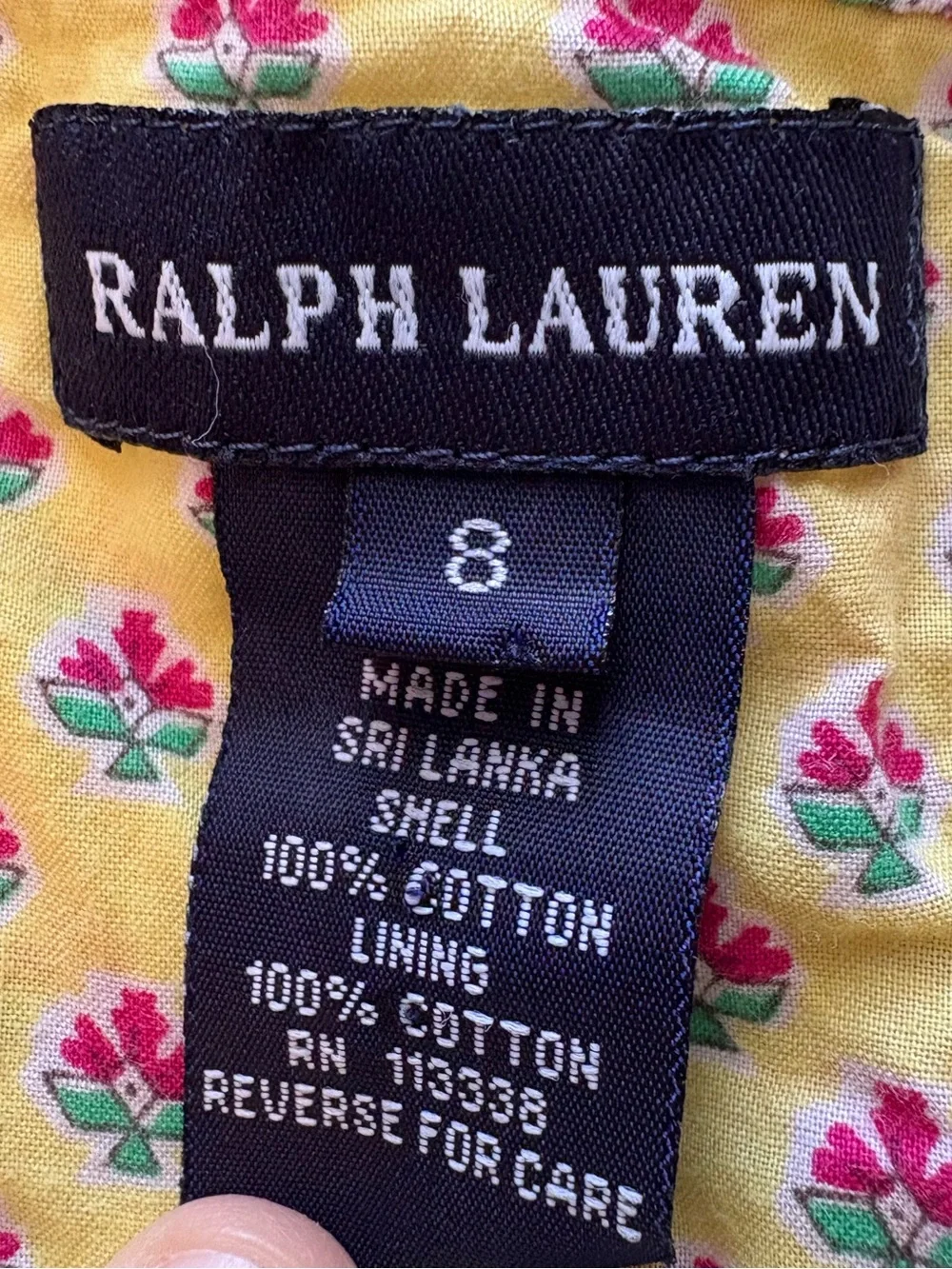 Ralph Lauren Patchwork Skirt - Girls 8